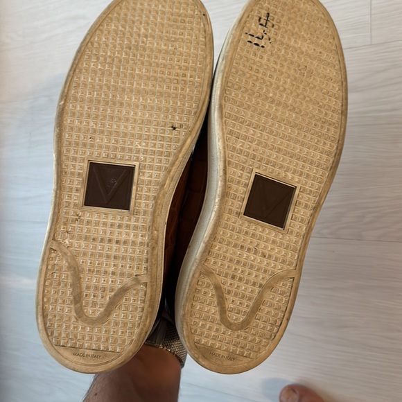 Louis Vuitton Brown Leather Crocodile sneakers - Picture 5 of 5